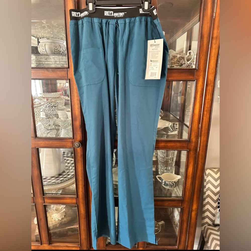 NEW! Grey's Anatomy Scrubs Pants Granite - Medium Tall